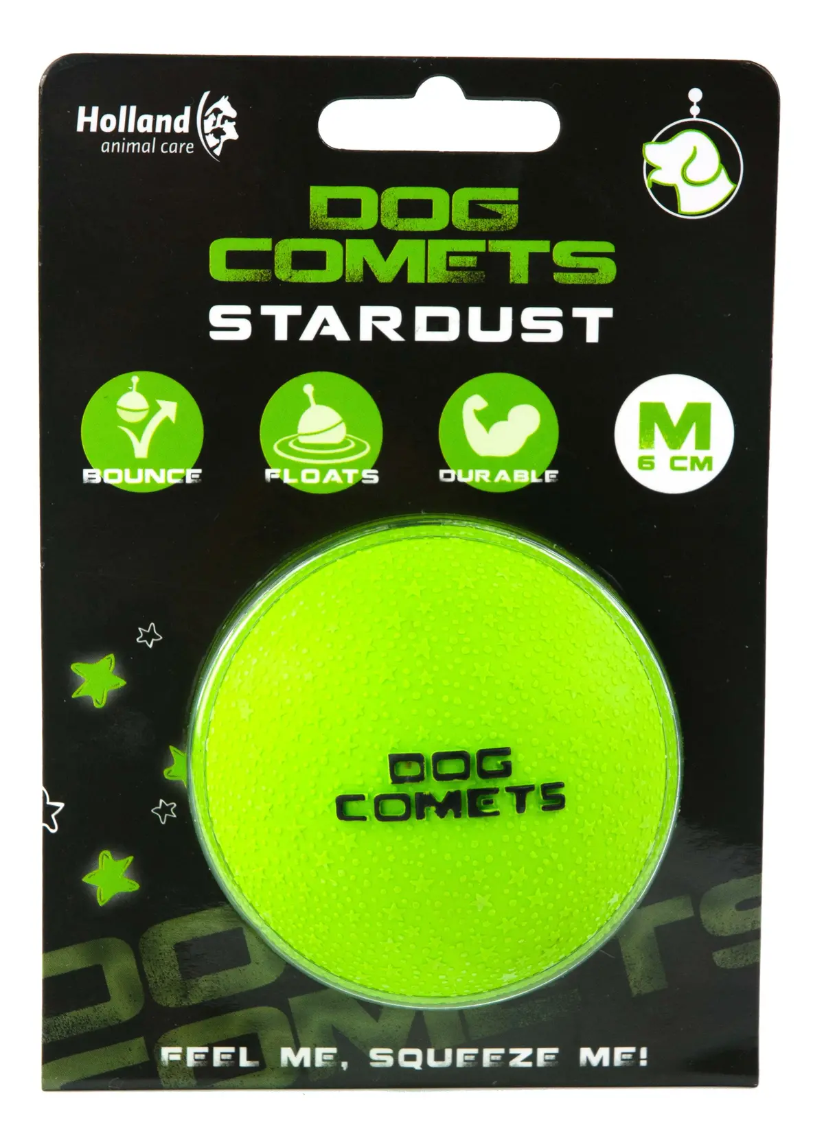 Dog Comets Ball Ball Stardust Groen 1