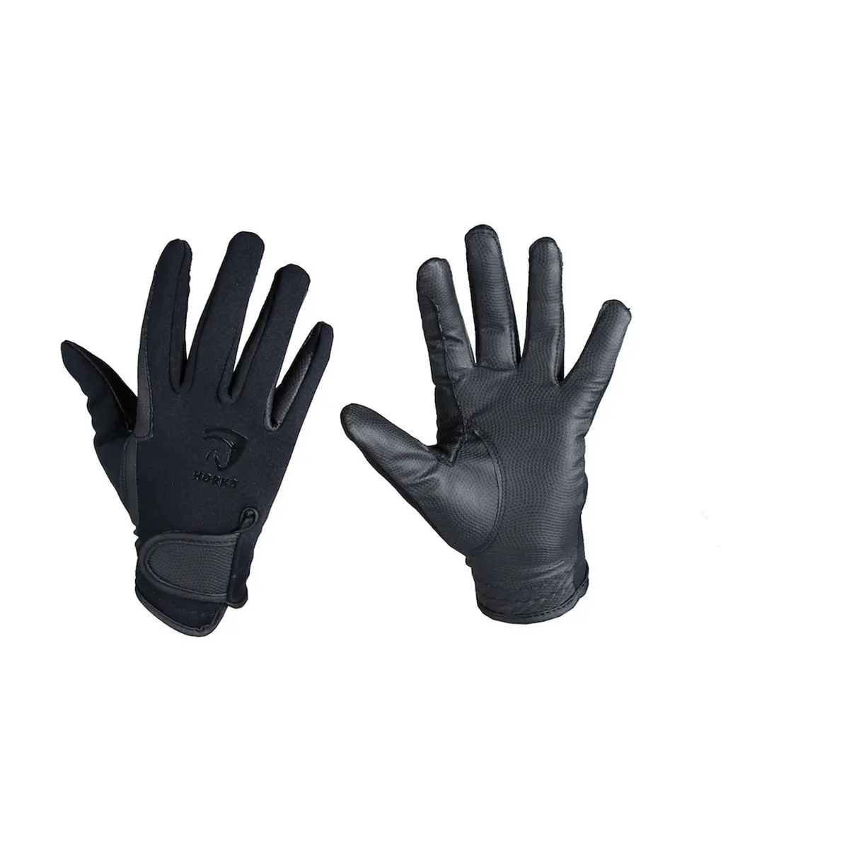 Horka Rijhandschoenen Sport Kinderen Zwart 1