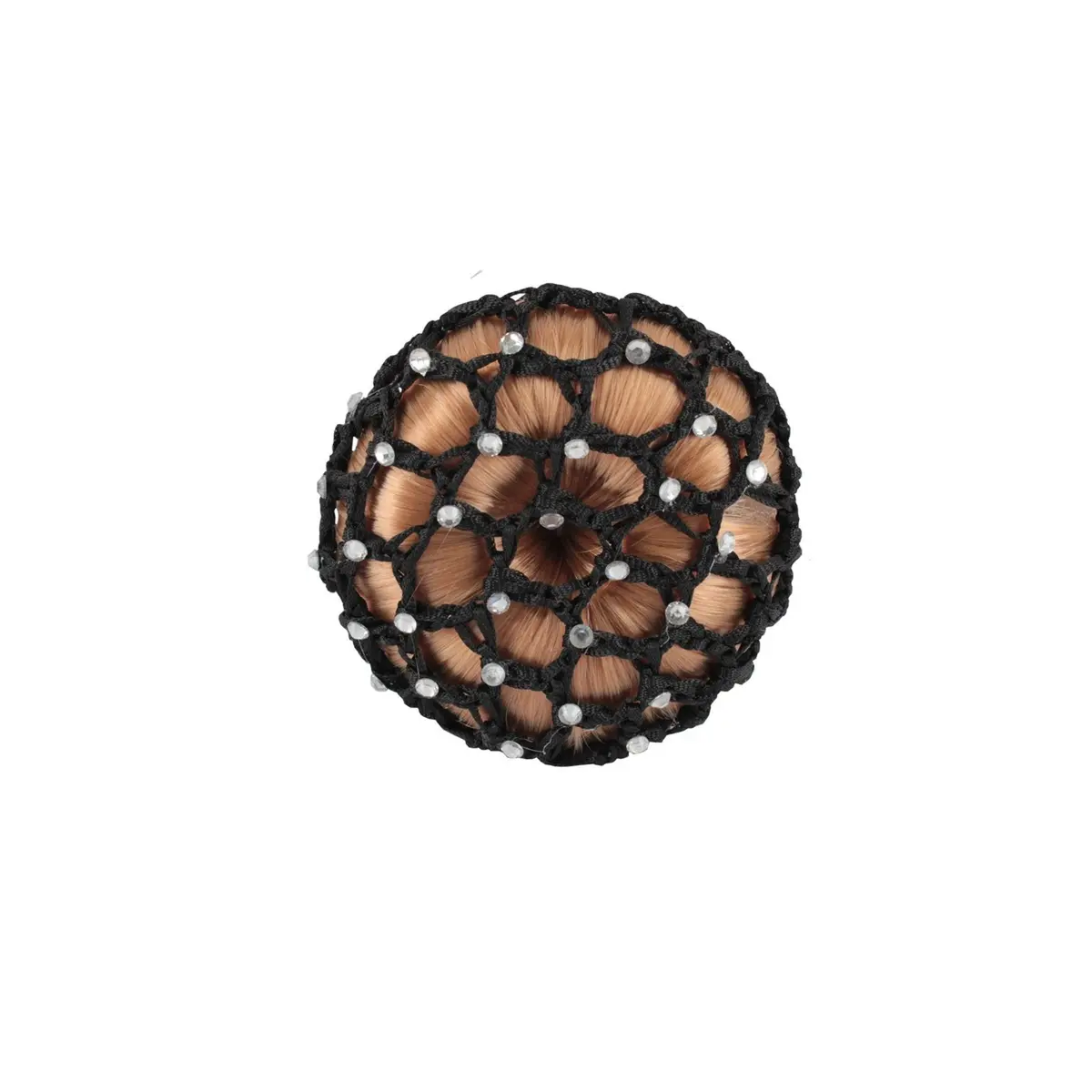 Horka Knot Net Strass Zwart 1