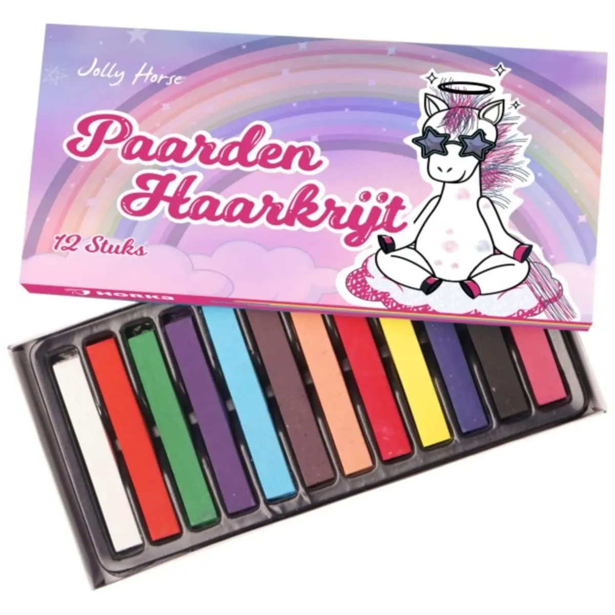 Horka Haarkrijt Jolly Regenboog 1