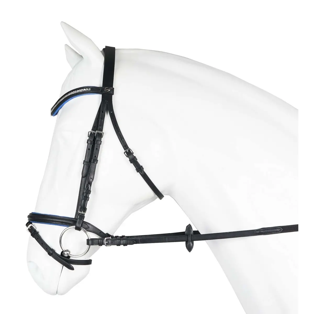 Horka Hoofdstel Jolly Zwart/Blauw 1