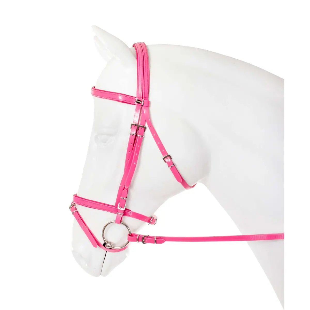 Horka Hoofdstel Pvc Flashy Pink 1