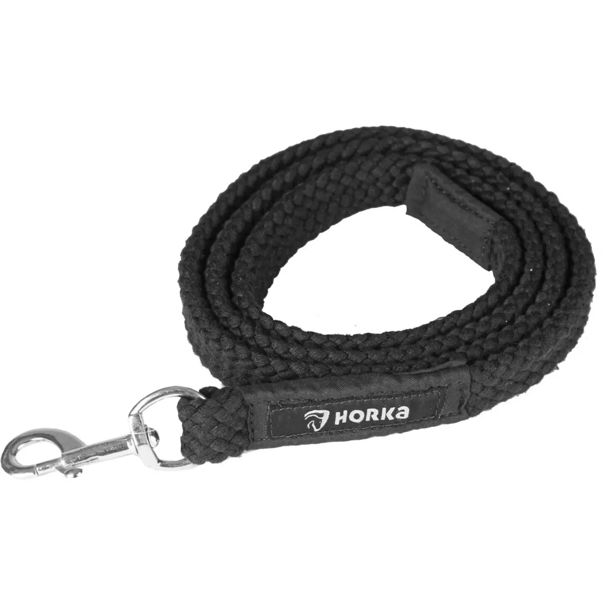 Horka Halstertouw Catch Zwart 1