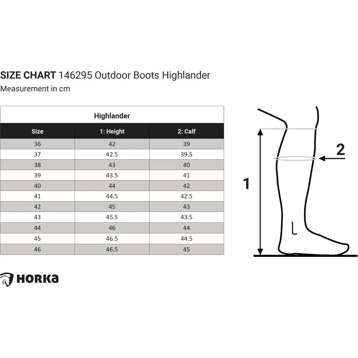 Horka Outdoorlaarzen Highlander Lang Forest Green 1