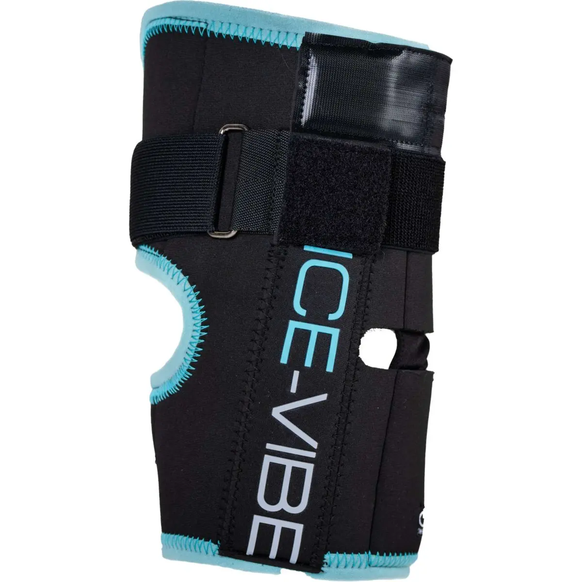 Ice-Vibe Knee Wrap Ii 2 Stuks Zwart/Aqua 1