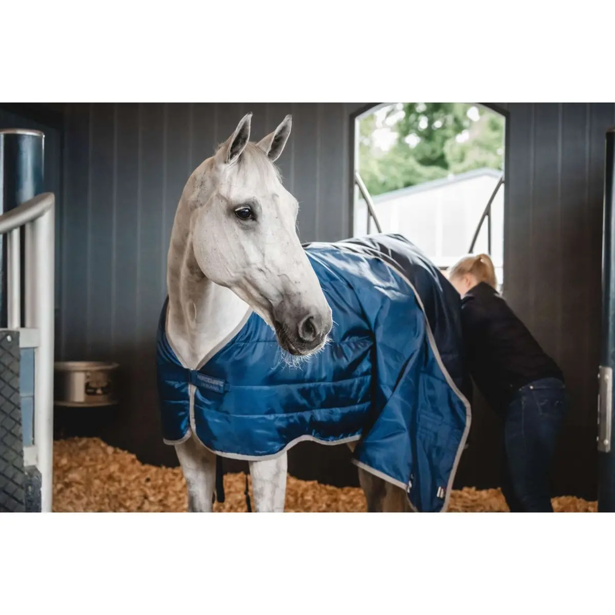 Horseware Therapy Ionic 50G Imperial Blue/Silver/Navy 6