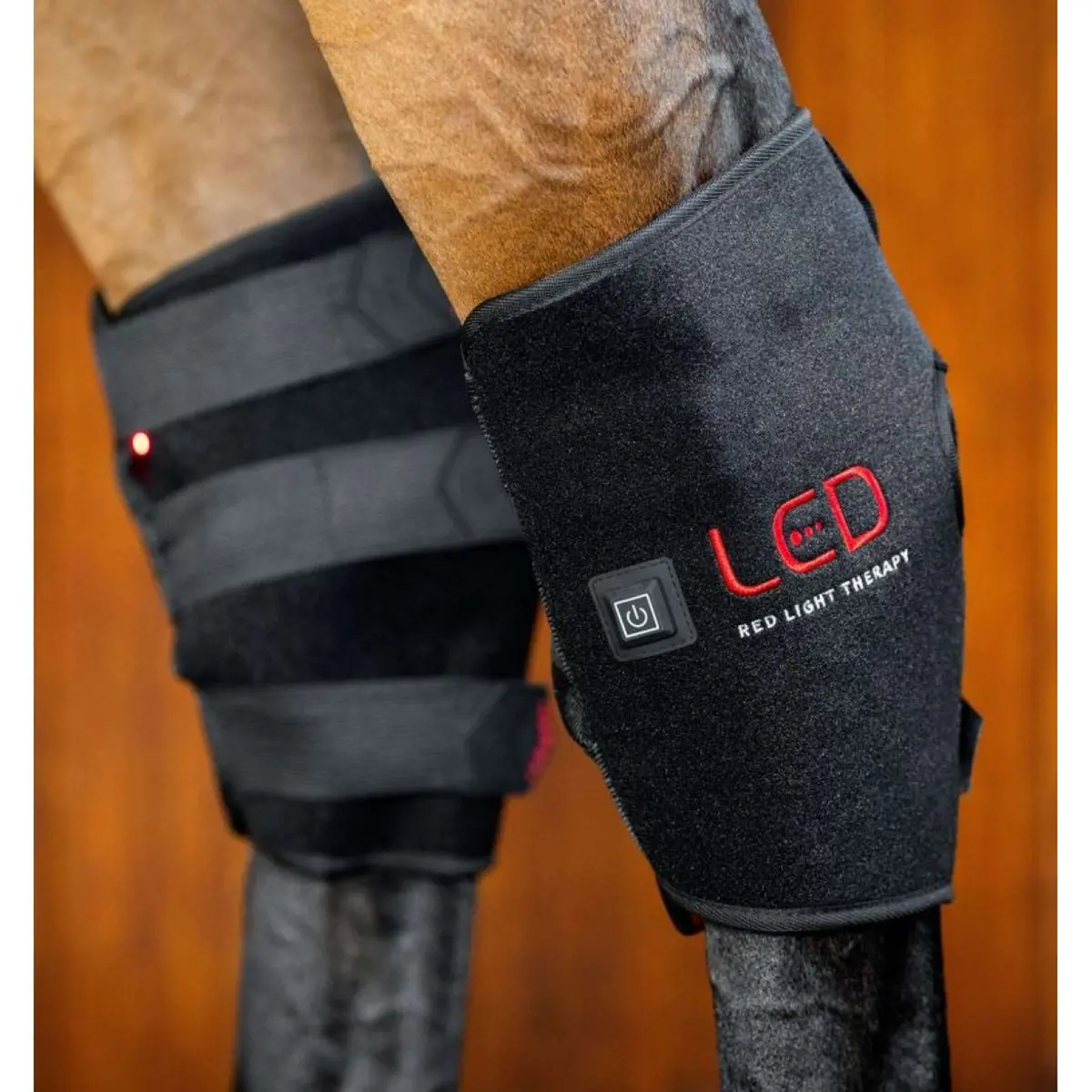 Horseware Led Red Light Therapy Left Hock Boot Zwart 1