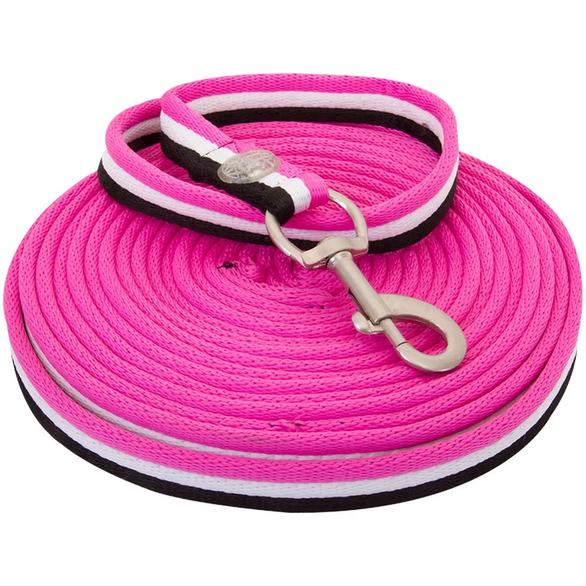 Imperial Riding Longeerlijn Global Zacht Nylon 7,8M Neon Pink 1