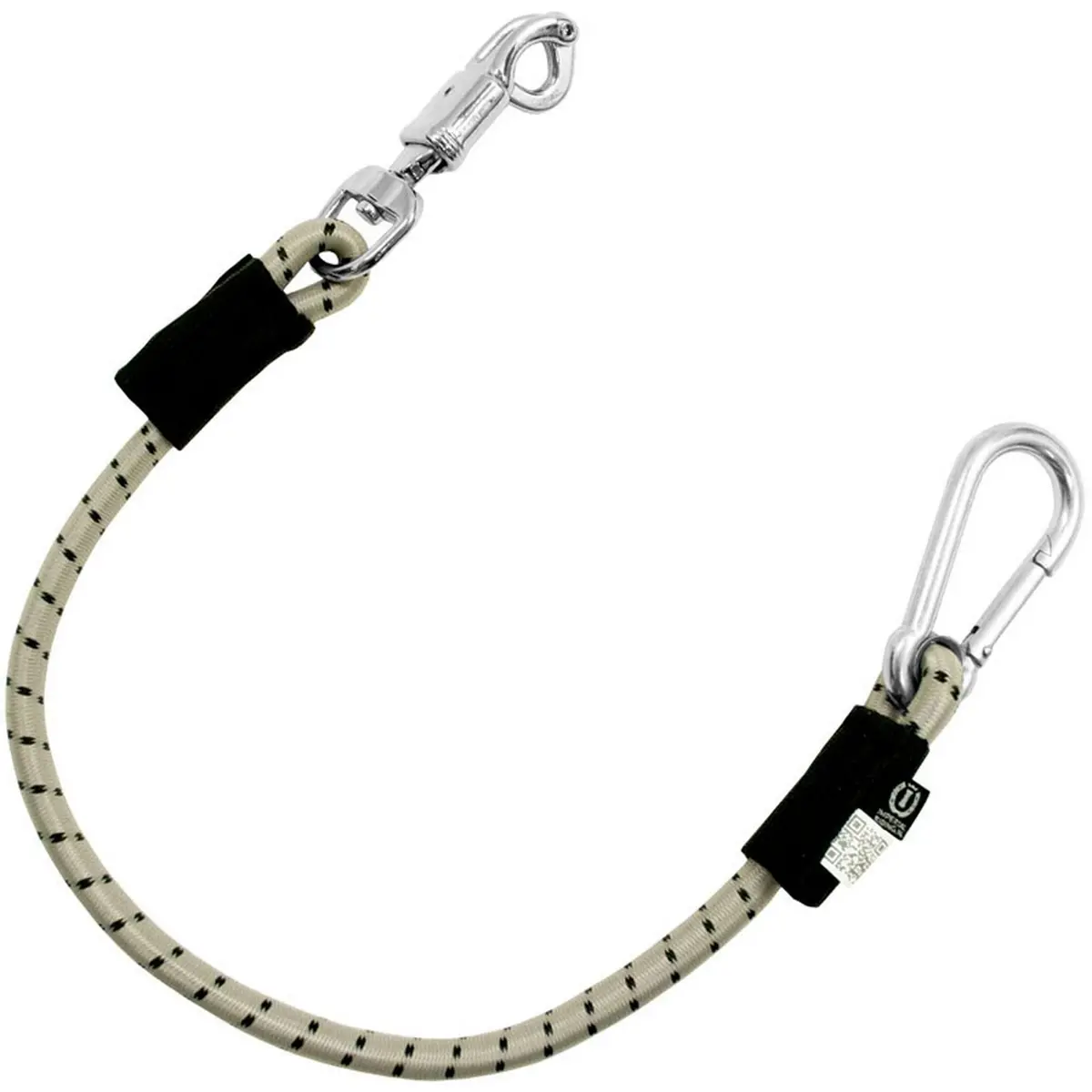 Imperial Riding Trailerlijn Elastisch Silver-Black-Silver 1