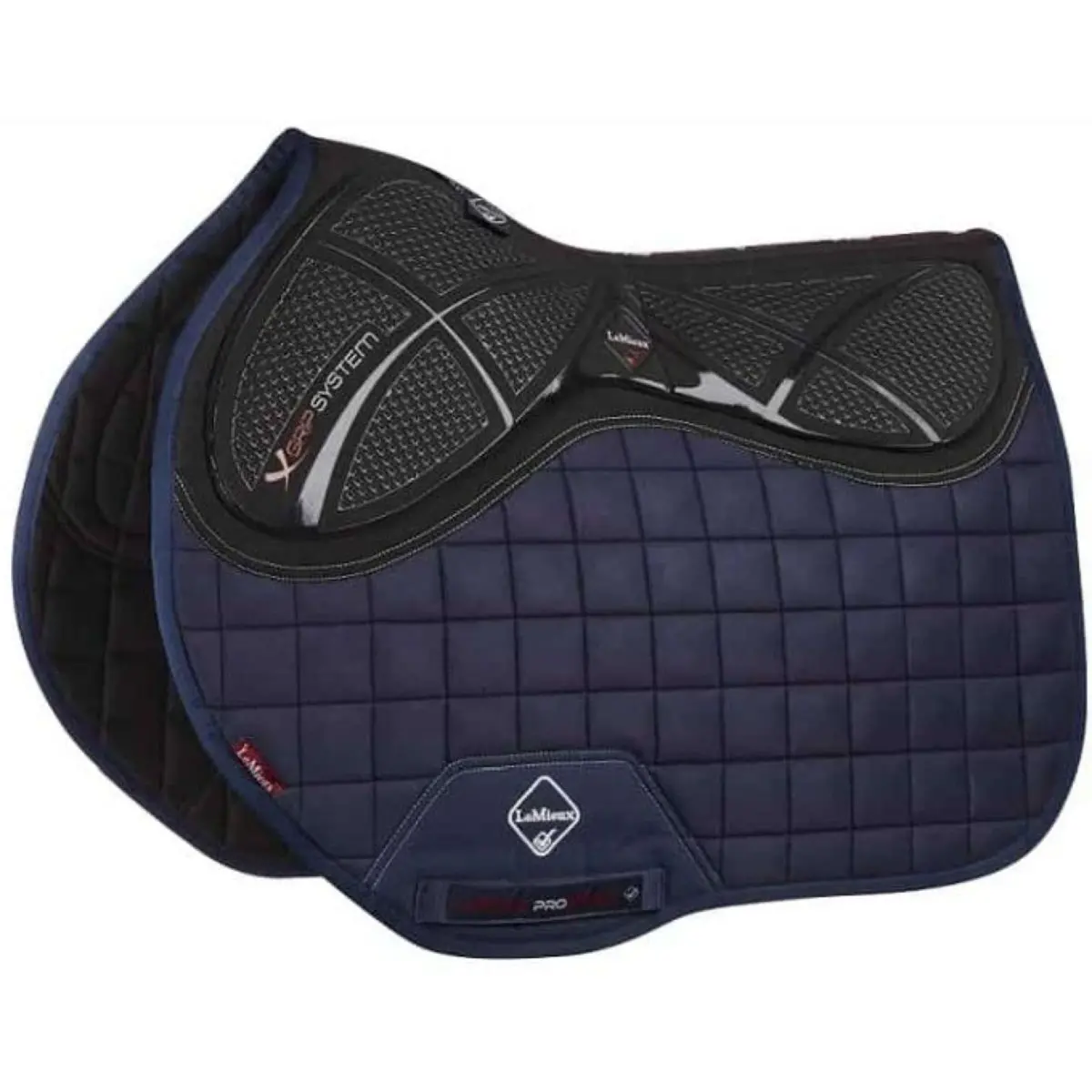 Lemieux Zadeldekje X-Grip Square Eurojump Navy 1