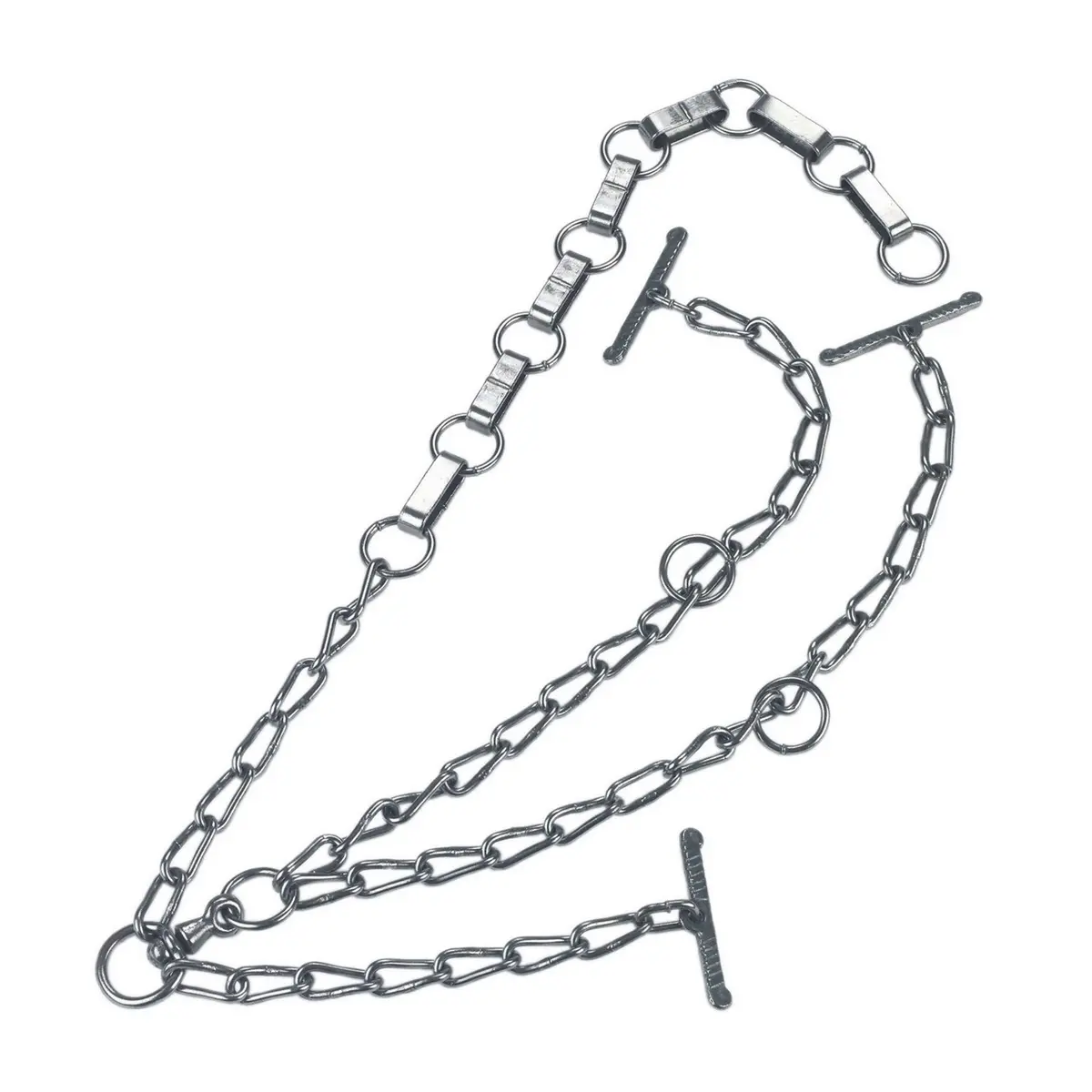 Kerbl Koeketting Extra Lang Blank Dubbel 1