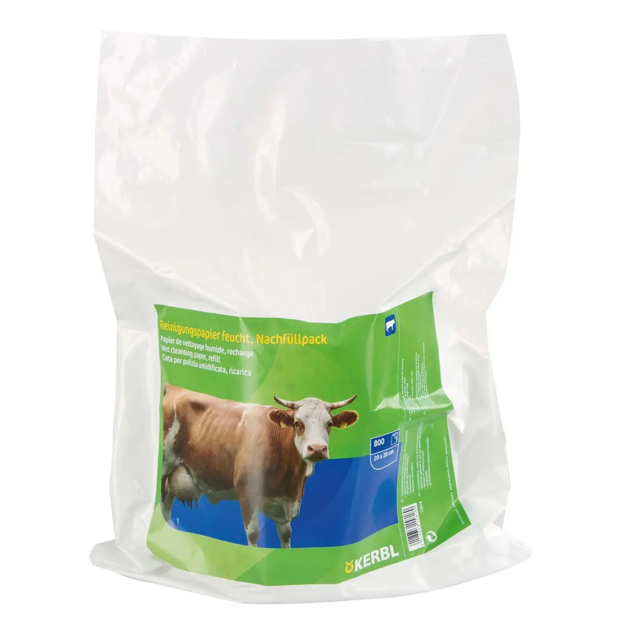 Kerbl Kerbaclean Uierpapier Vochtig 800 Stuks 1