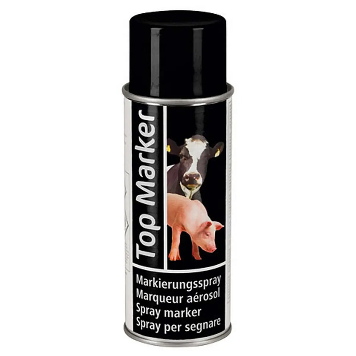 Kerbl Topmarker Veemerkspray Zwart 1