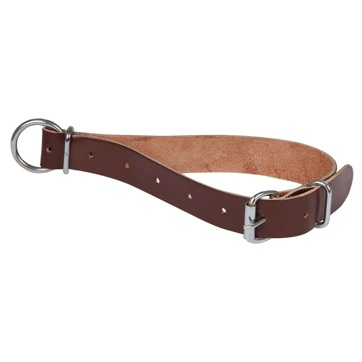 Kerbl Halsband Leder Schaap/Geit Bruin 1