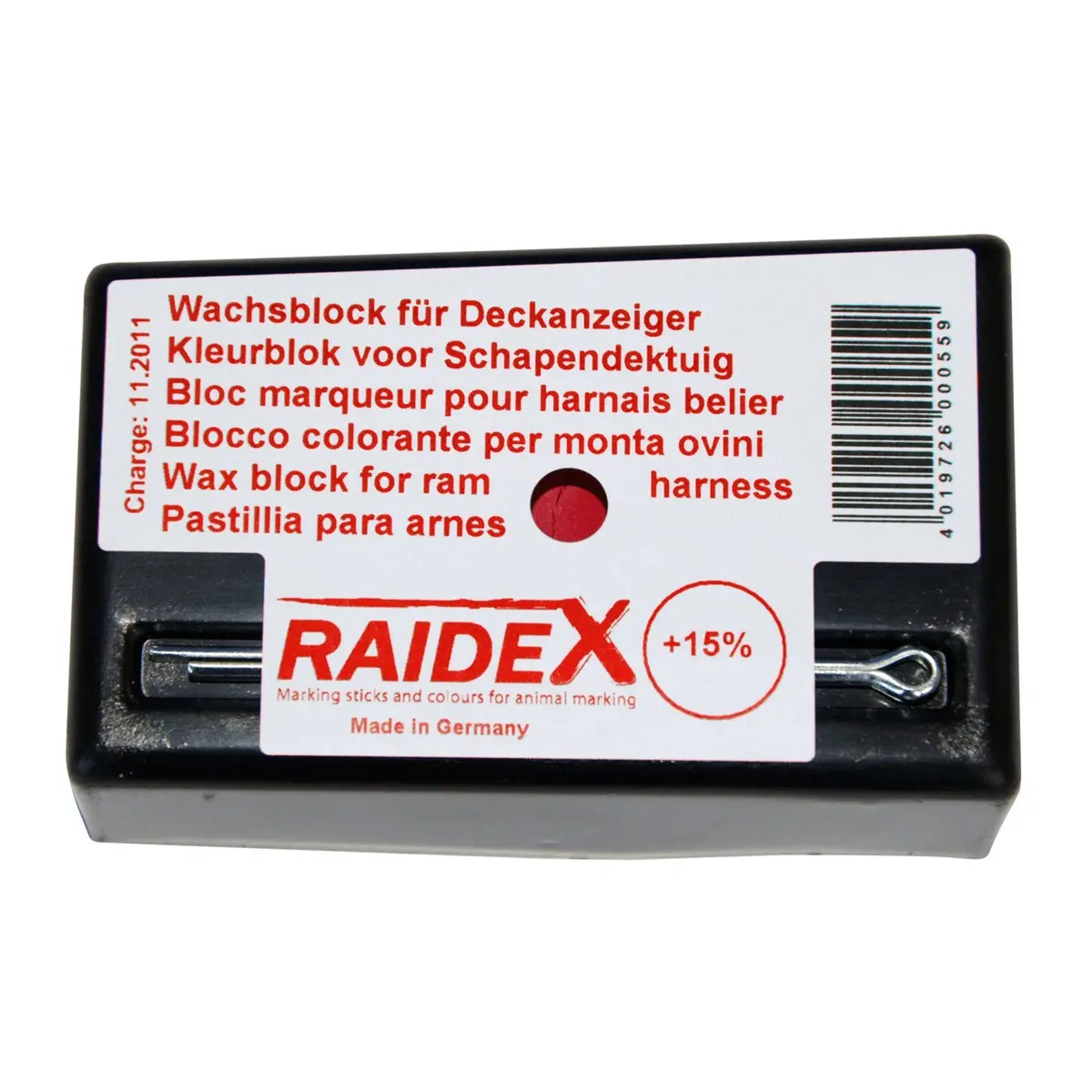 Raidex Dekblok Rood 1