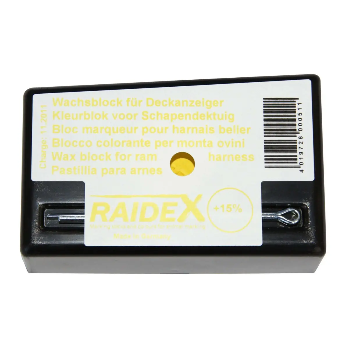 Raidex Dekblok Geel 1
