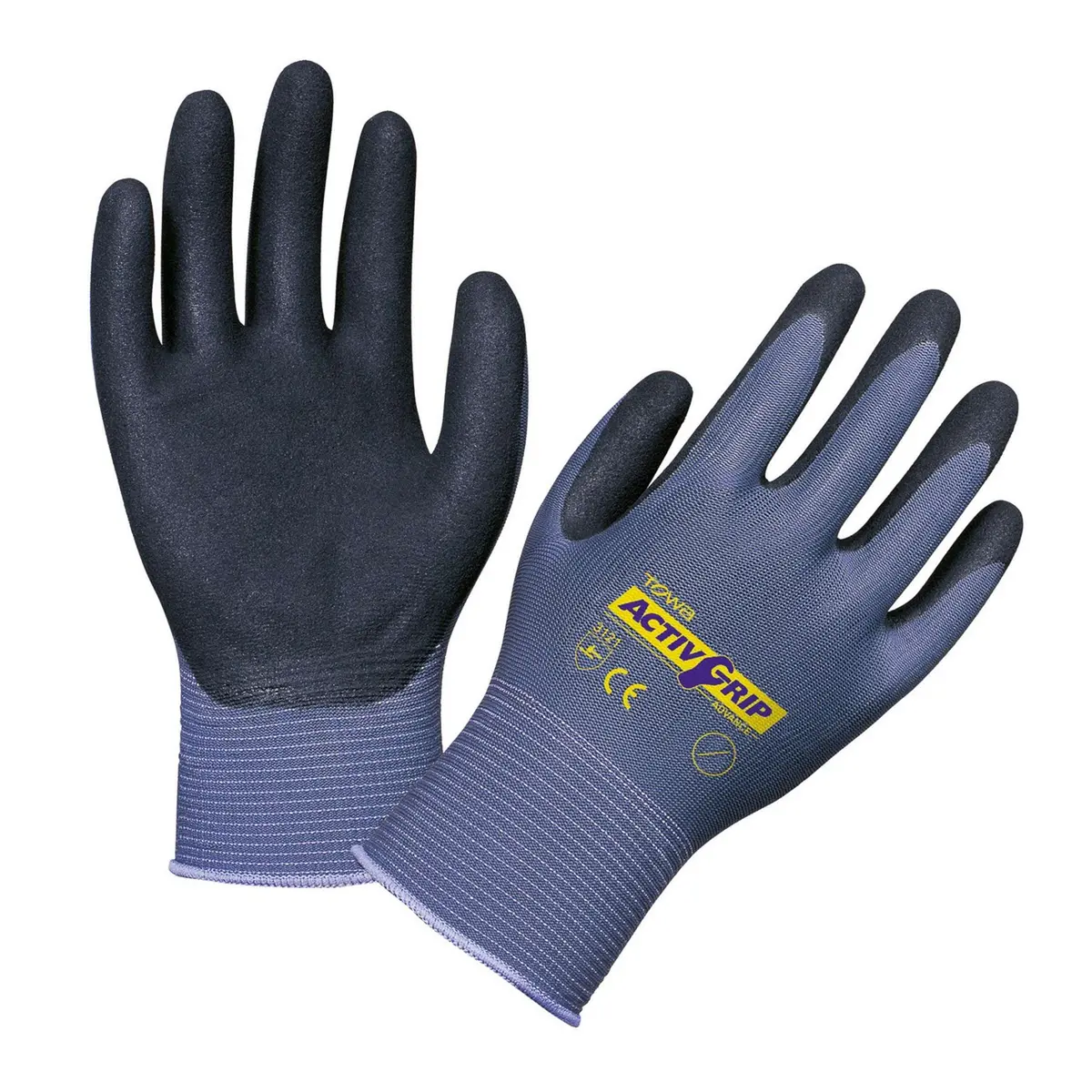 Keron Handschoen Active Grip Advance Blauw/Zwart 1
