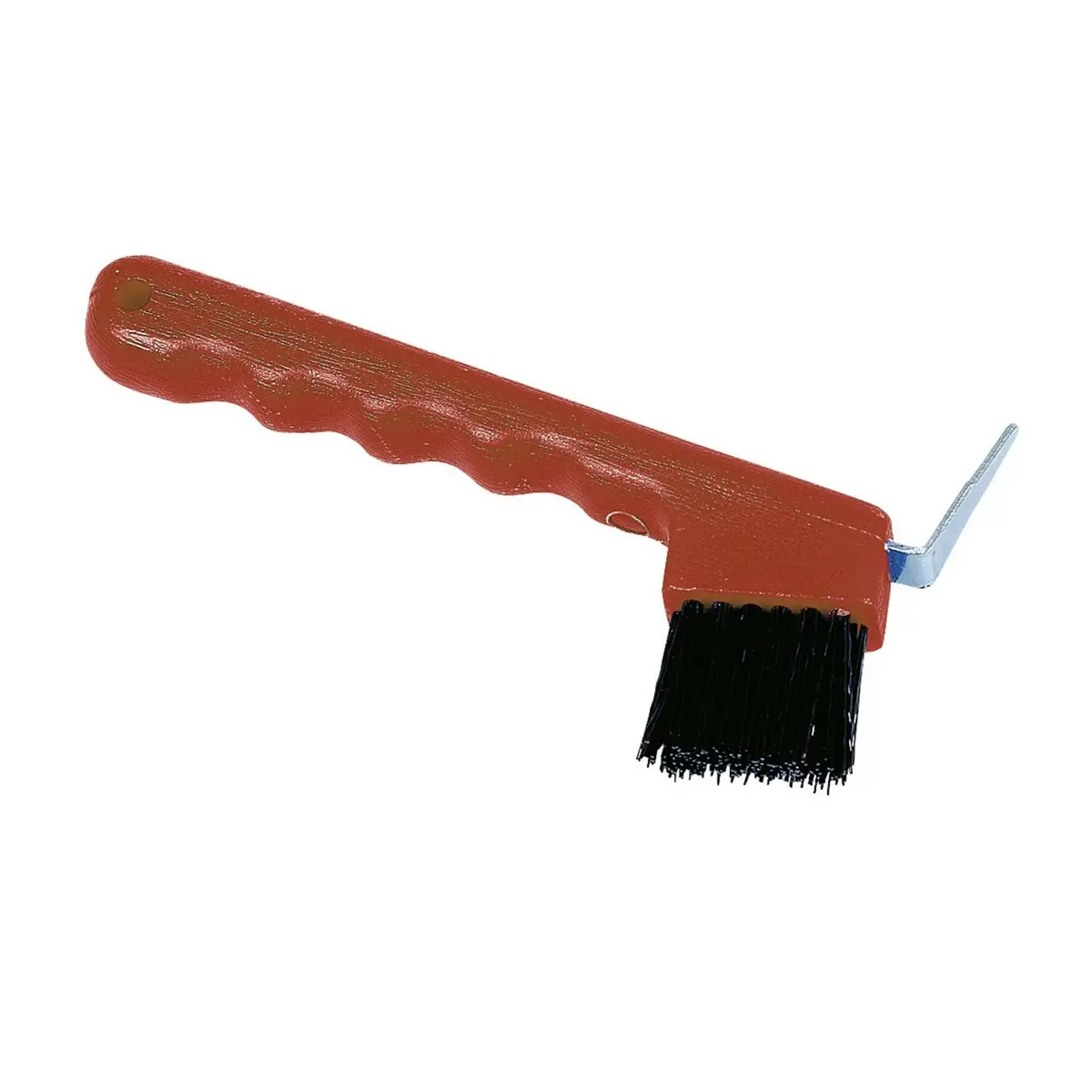 Kerbl Hoevenkrabber Met Borstel Rood 1