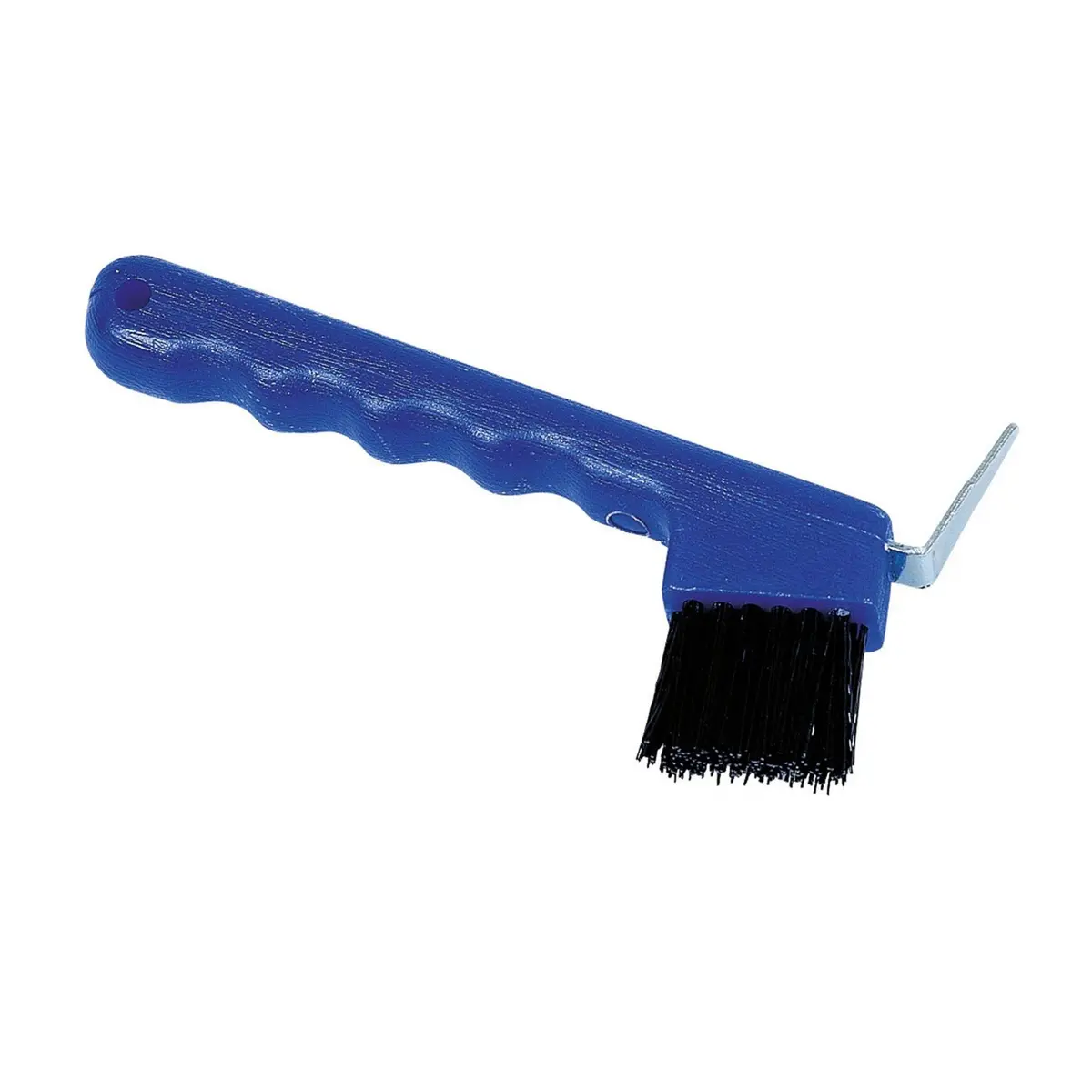 Kerbl Hoevenkrabber Met Borstel Blauw 1