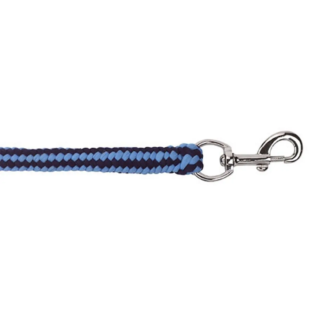 Covalliero Halstertouw Hippo Musketonhaak Marine/Lichtblauw 1