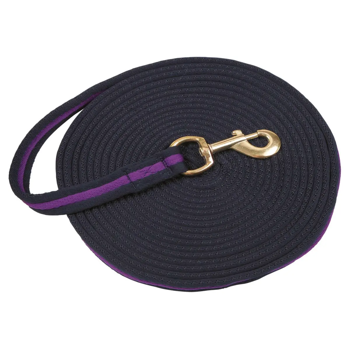 Kerbl Longeerlijn Softgrip 8Mtr Blauw/Violet 1