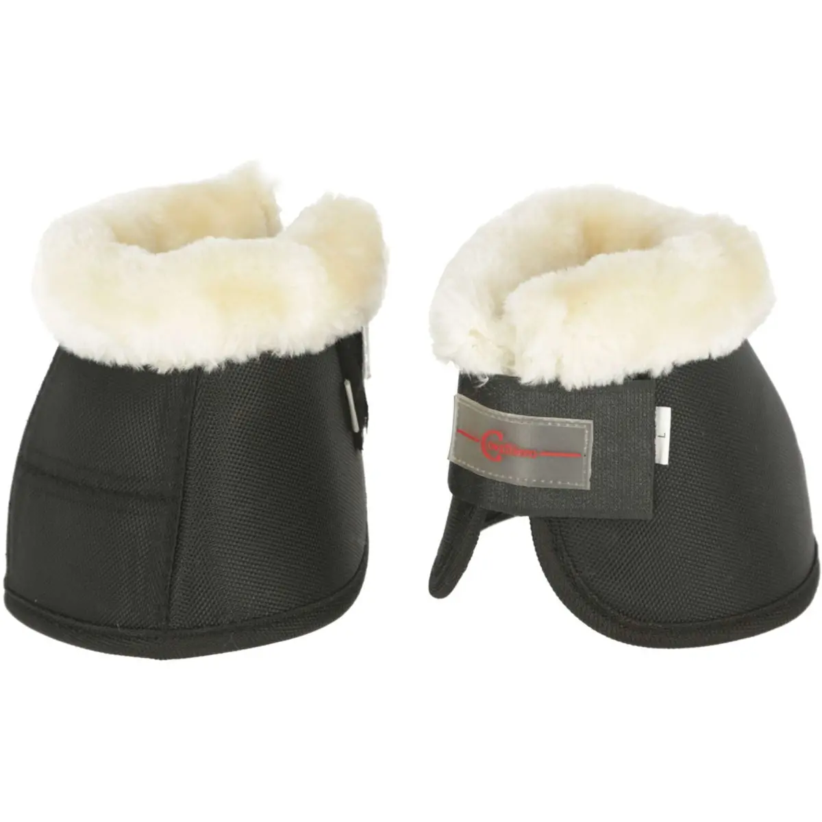Covalliero Springschoenen Teddy Fleece Zwart 1