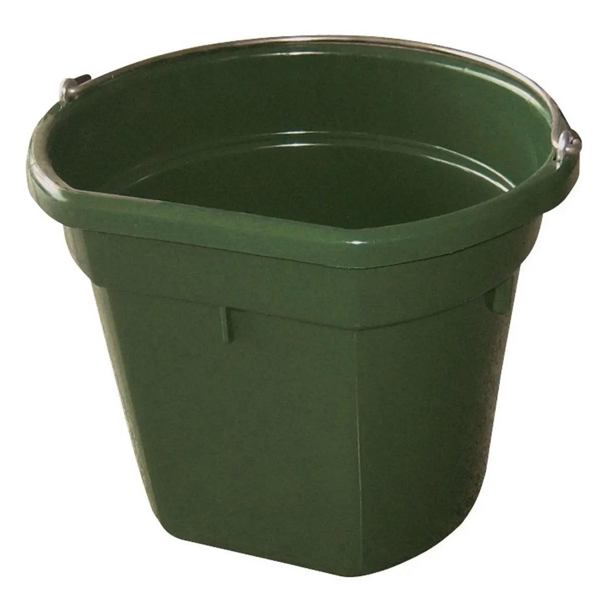 Kerbl Voeder- En Wateremmer Flat Back Groen 1