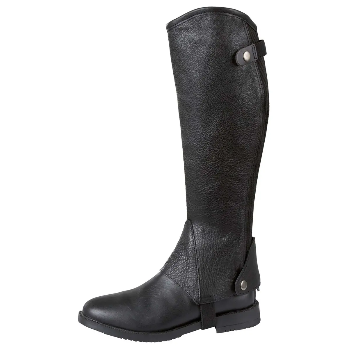 Covalliero Chaps Elasto Leder Zwart 1
