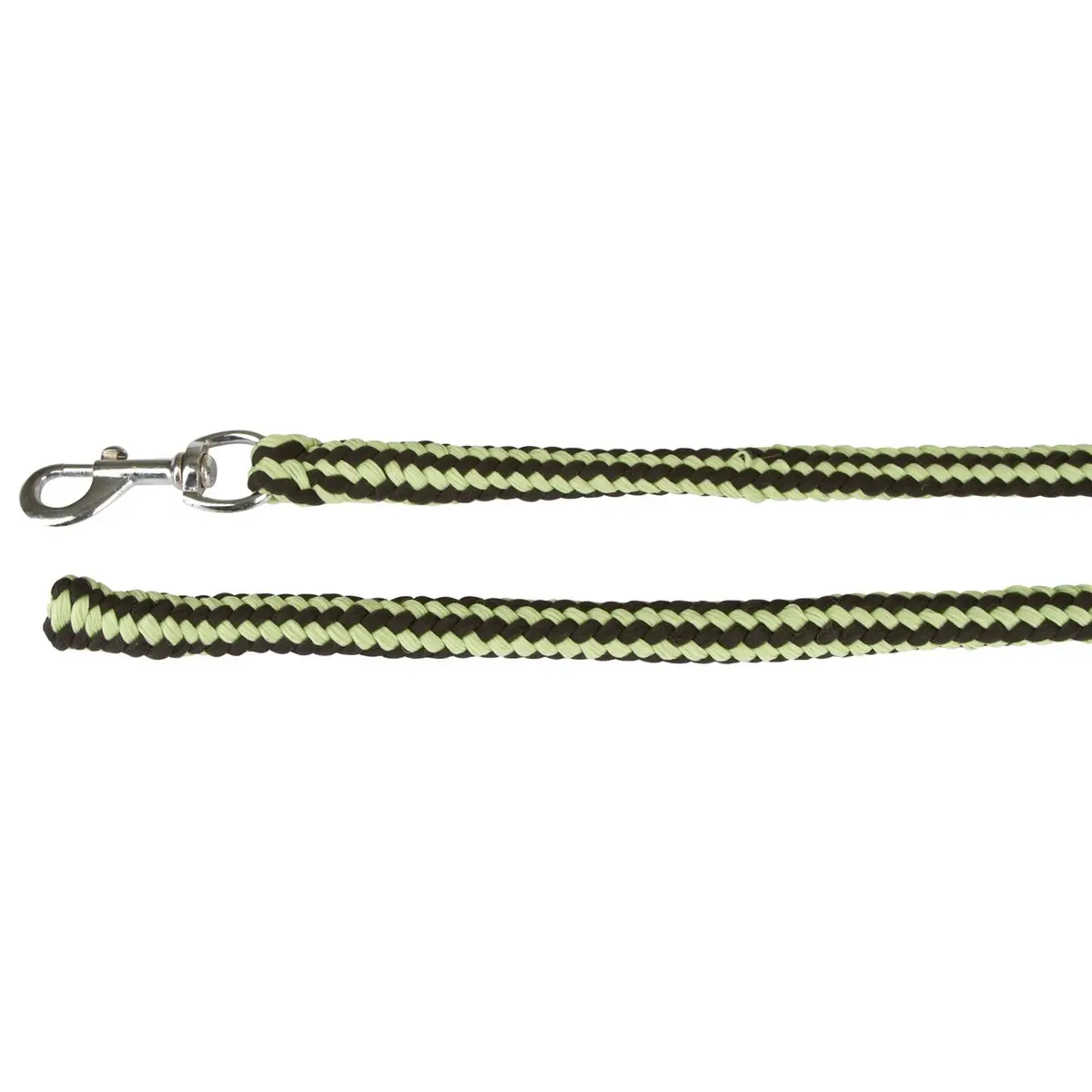 Covalliero Halstertouw Hippo Musketonhaak Antraciet/Lemon 1