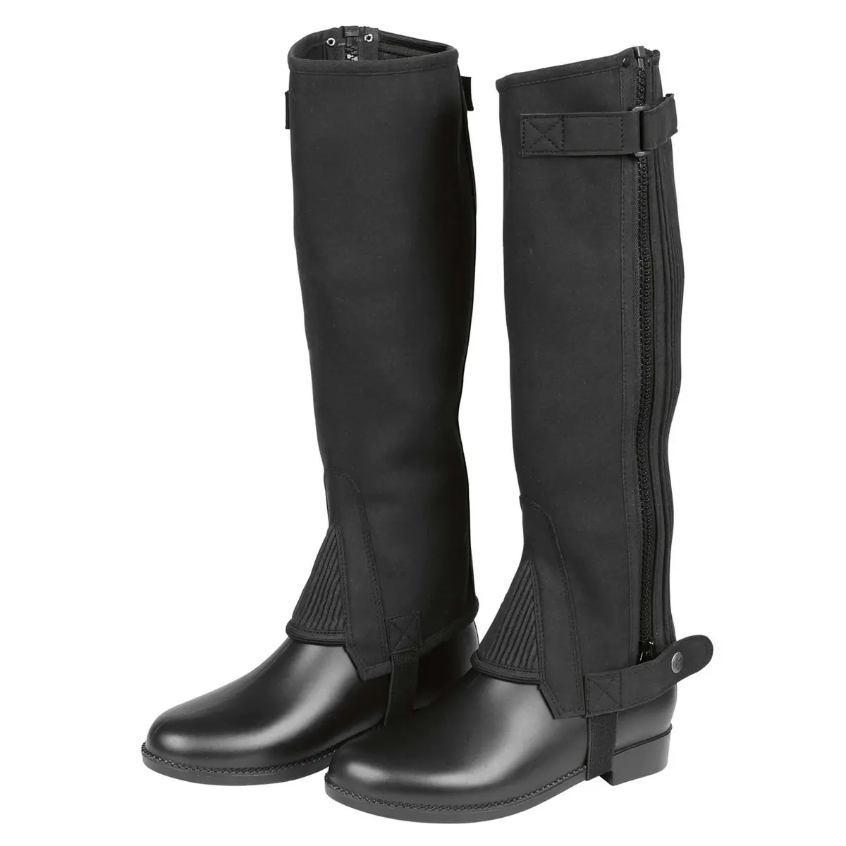 Covalliero Chaps Classic Stretch Zwart 1