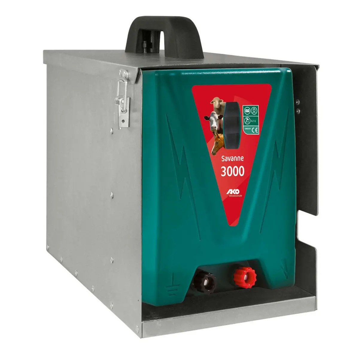 Ako Savanne 3000 3,0 Joule Met Metalen Kast 1