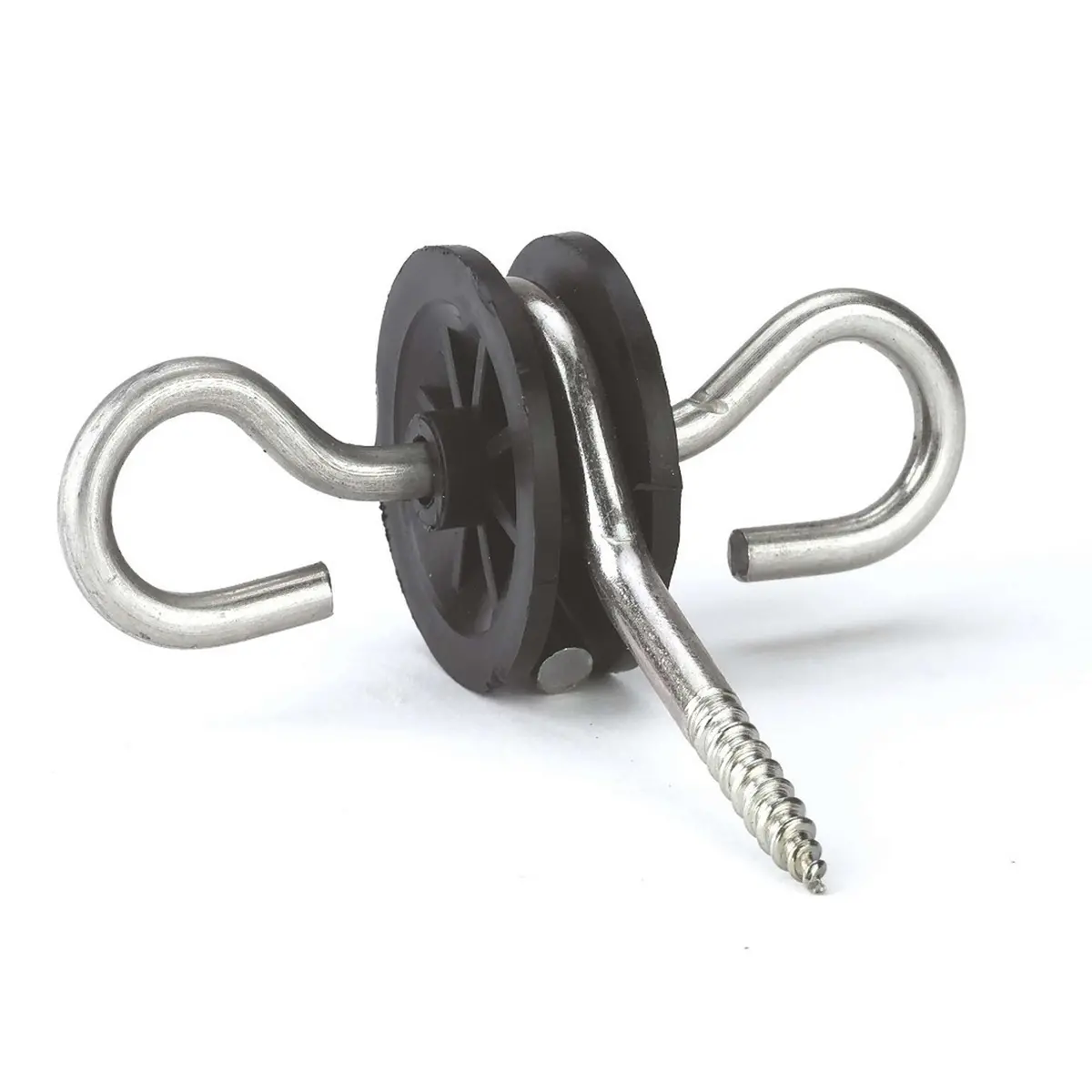 Agradi Power Poortgreep Insulator Gegalvaniseerd 2 Haken 10 Stuks 1