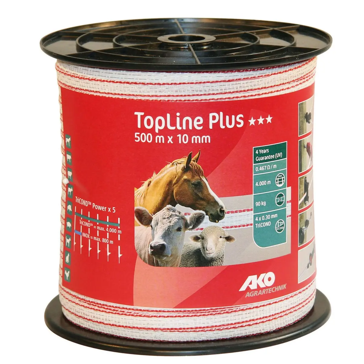 Ako Lint Topline Plus Wit/Rood 1