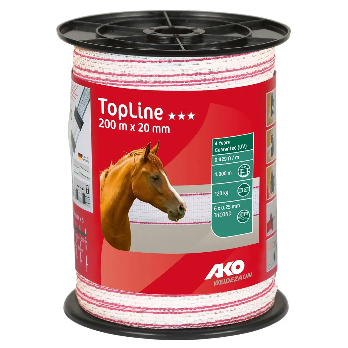 Ako Lint Topline Wit/Roze 1