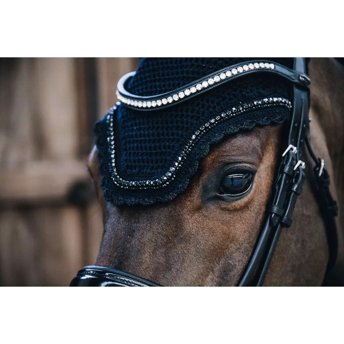 Kentucky Oornetje Wellington Stone & Pearl Black 1