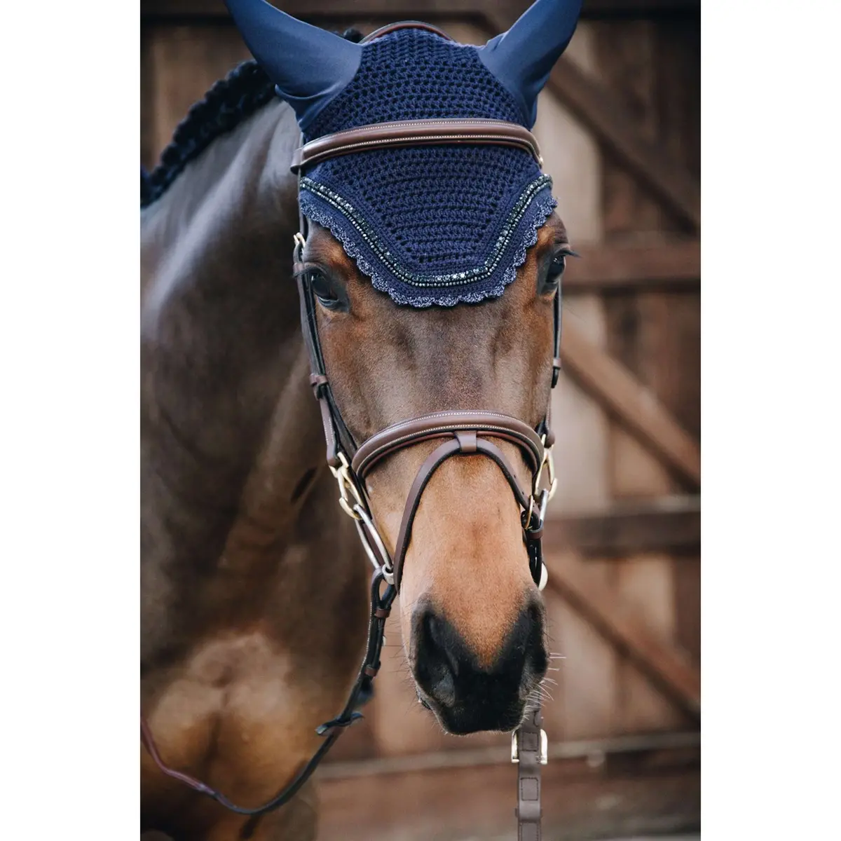 Kentucky Oornetje Wellington Stone & Pearl Dark Navy 1