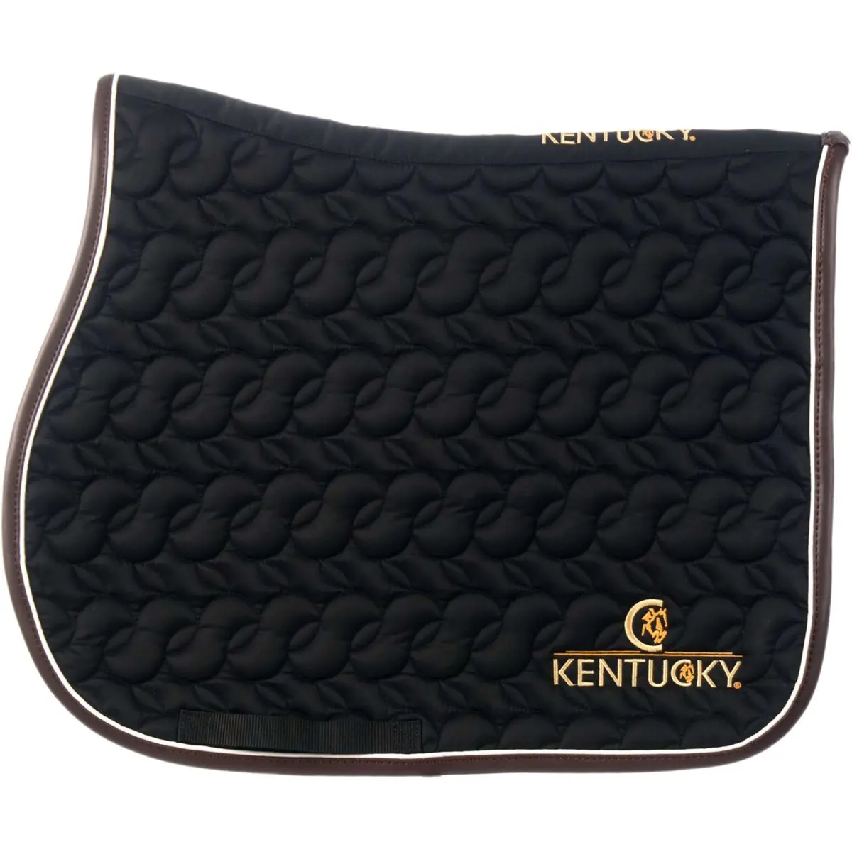 Kentucky Zadeldekje Black/White/Brown 2