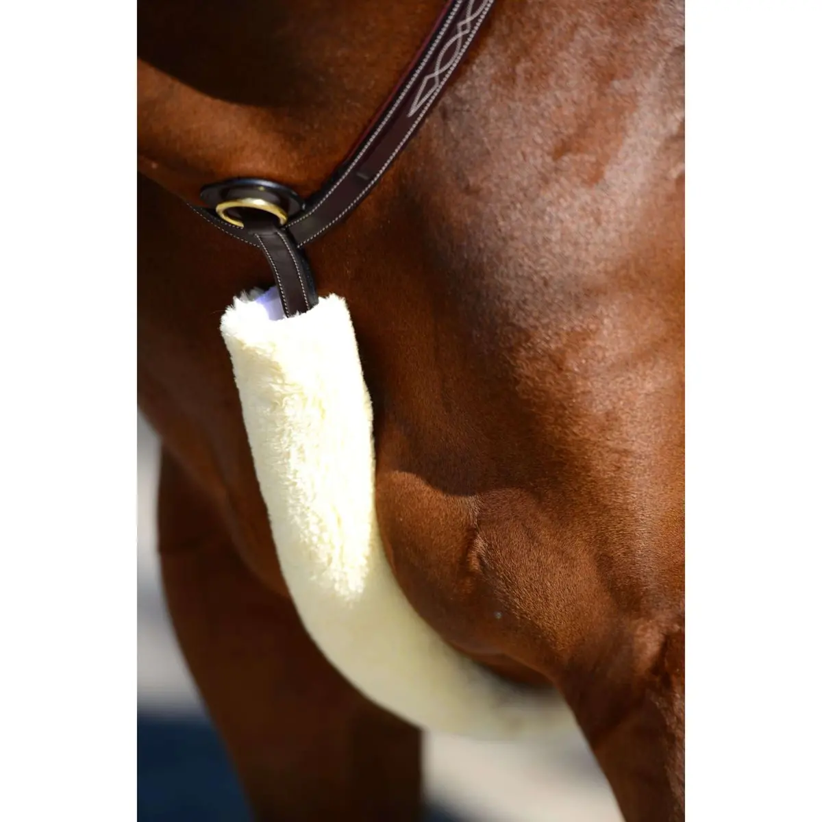 Kentucky Borsttuig Hoes Sheepskin Natural 1
