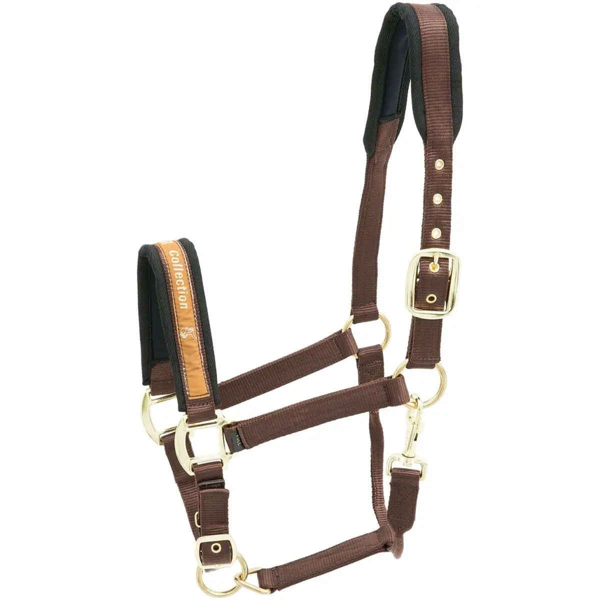 Kieffer Halster Nylon Donkerbruin 1