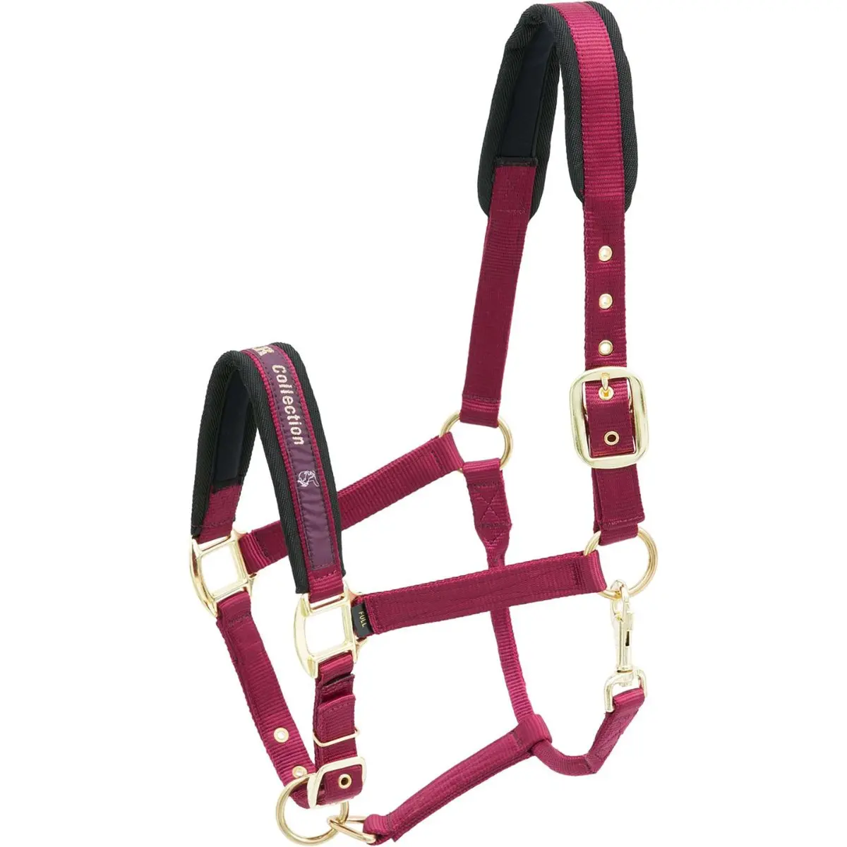 Kieffer Halster Nylon Burgundy 1