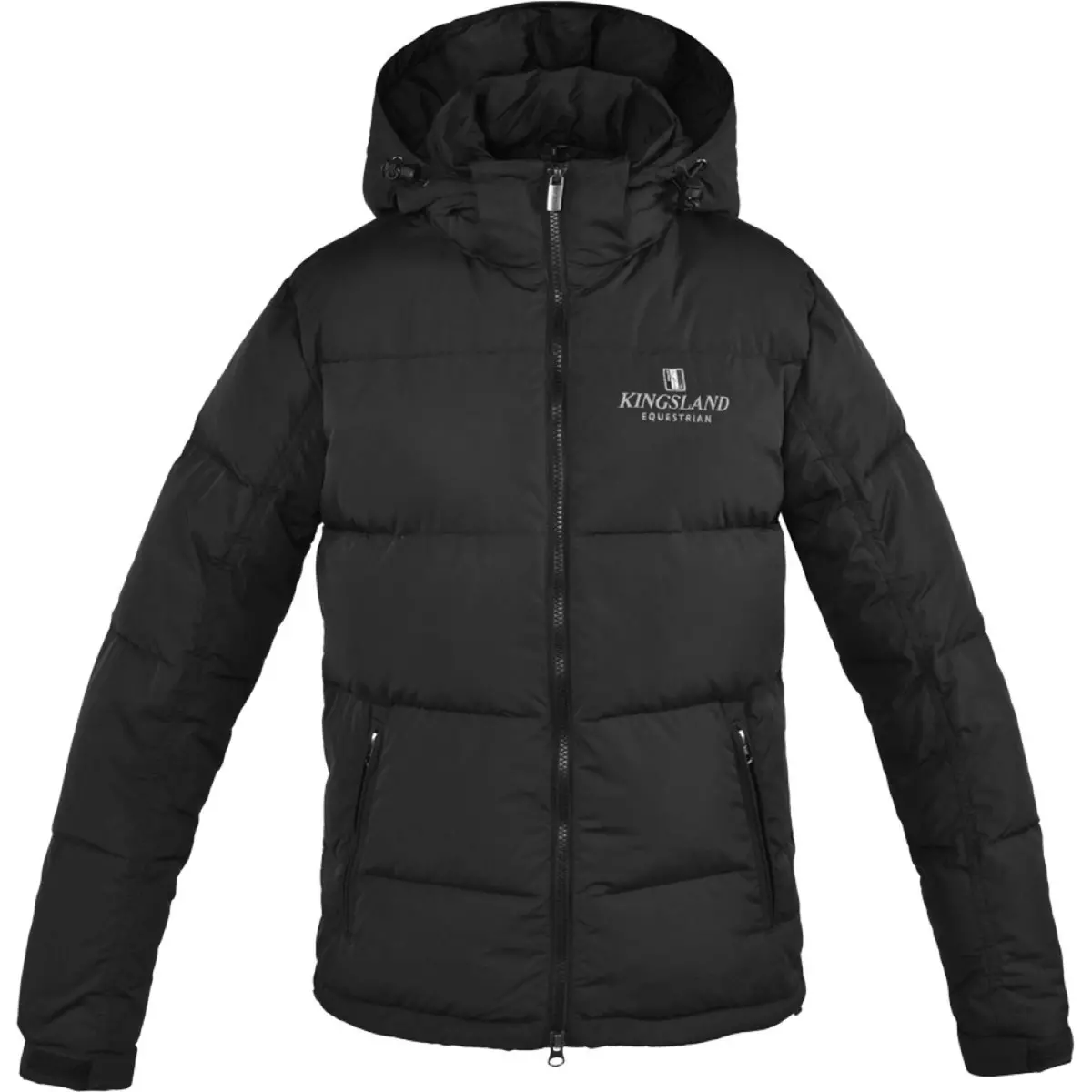 Kingsland Jas Classic Gewatteerd Zwart 1