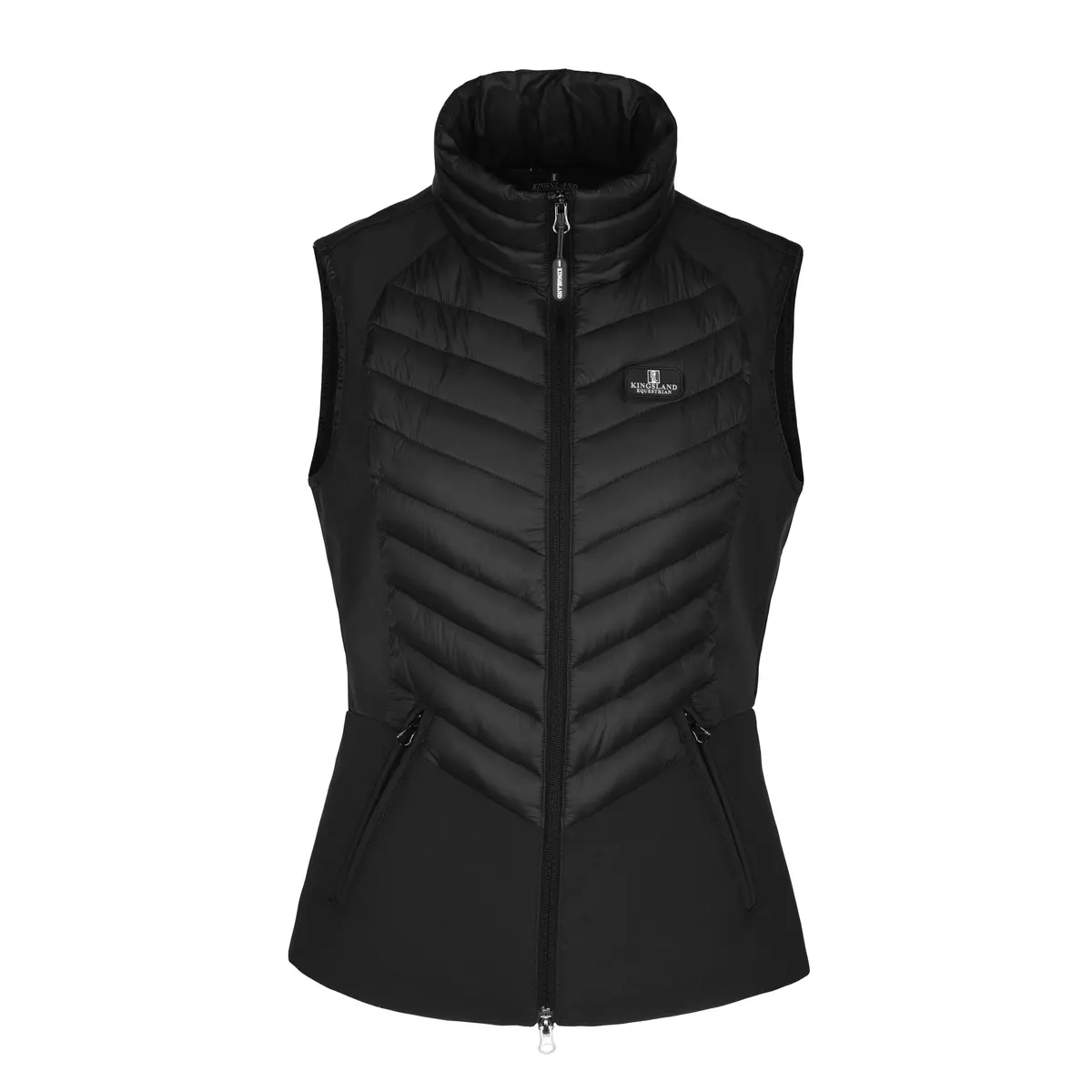 Kingsland Bodywarmer Classic Hybrid Zwart 1