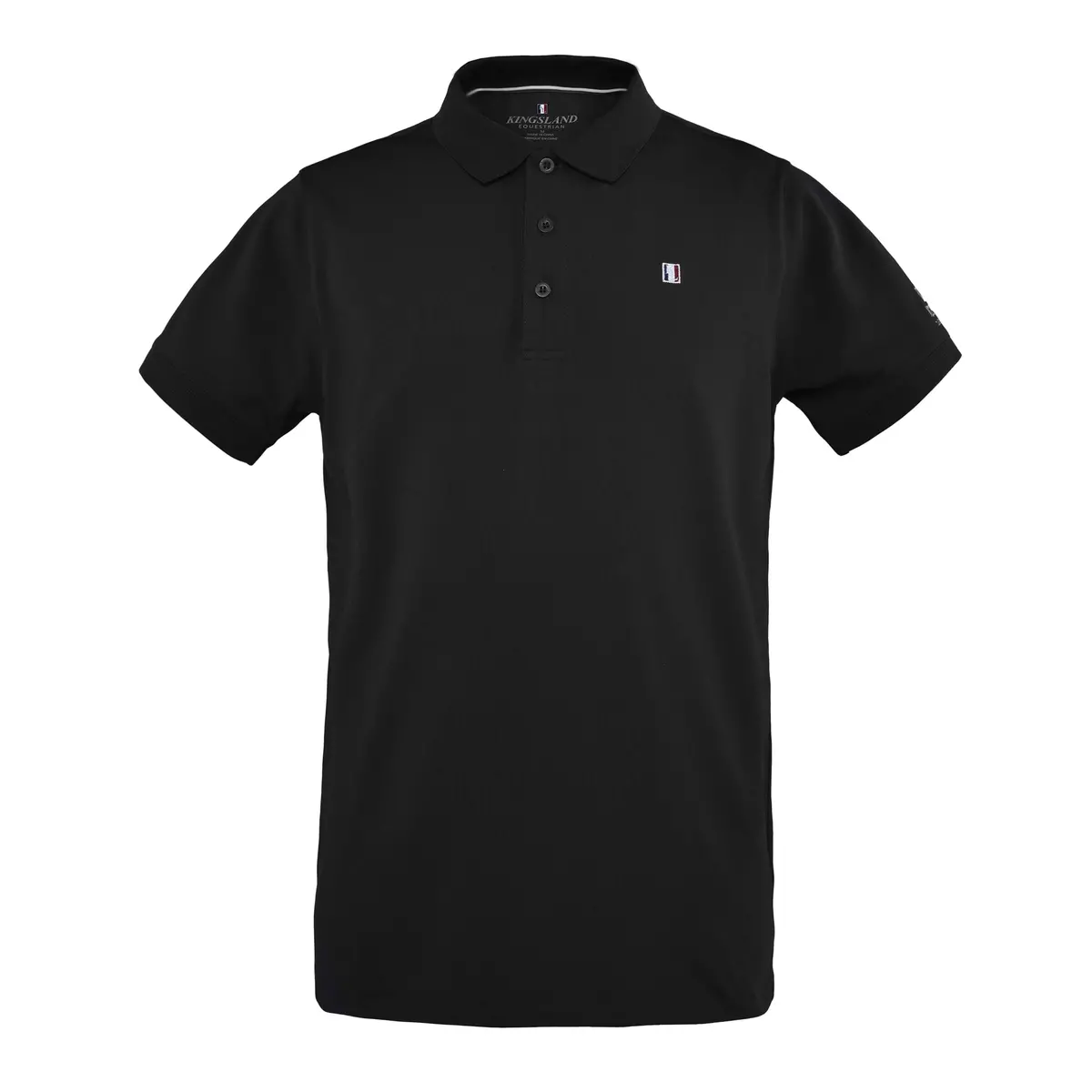 Kingsland Polo Shirt Classic Heren Zwart 1