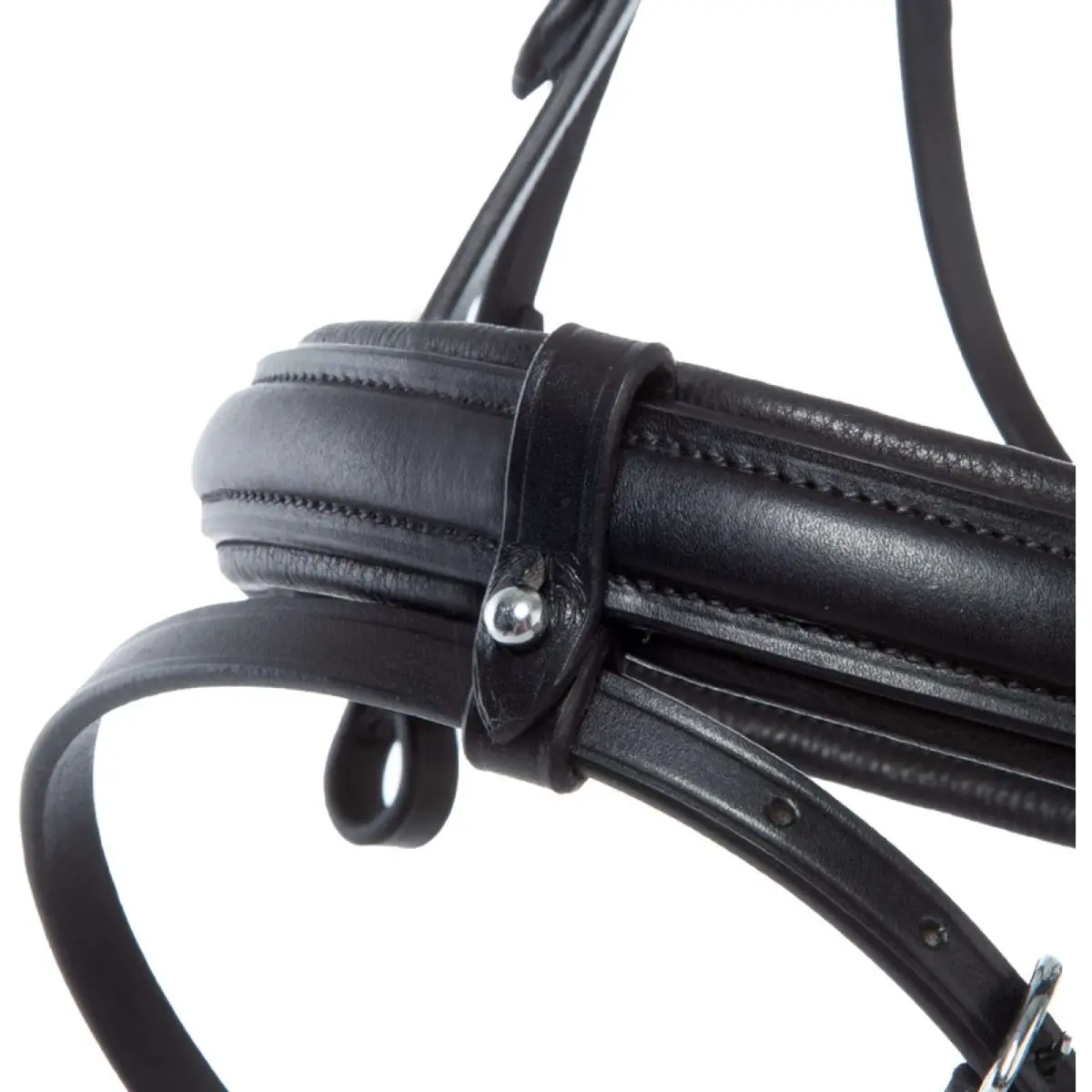 Kavalkade Trenshoofdstel Clinchesse Zwart/Zilver 3