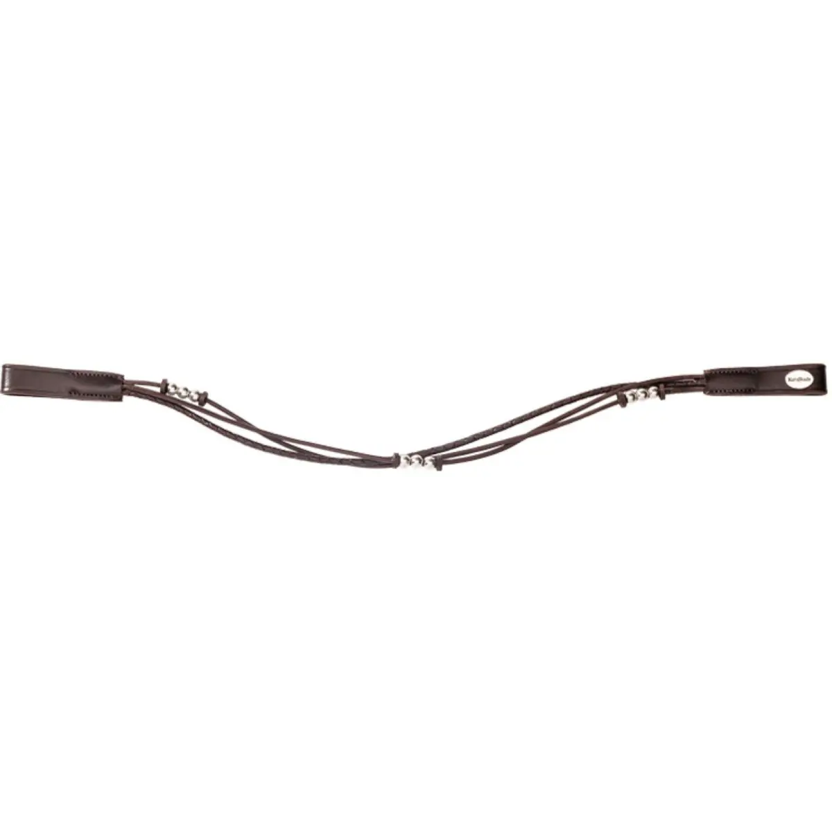Kavalkade Frontriem Joy Bruin/Zilver 1