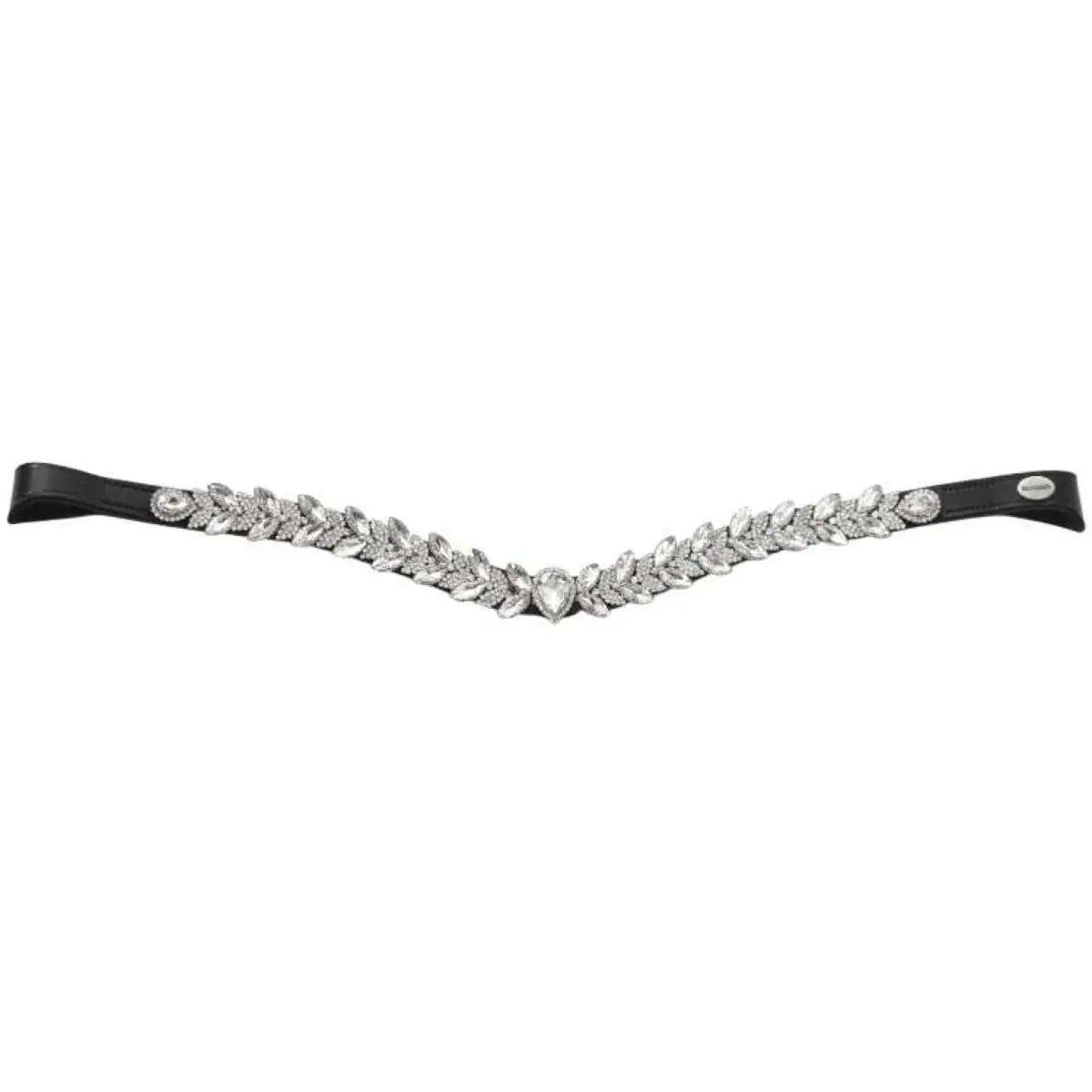 Kavalkade Frontriem Exquisite Zwart/Wit 1