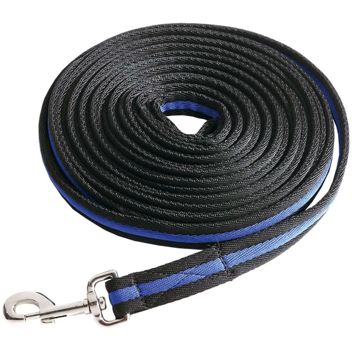 Kavalkade Longeerlijn Blackduo 25Mm Zwart/Royal Blue 1