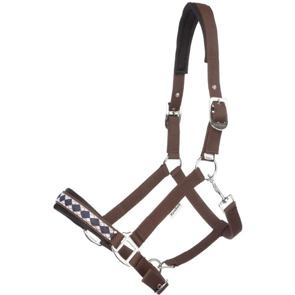 Kavalkade Perlon Halster Perlon Classic Bruin 1