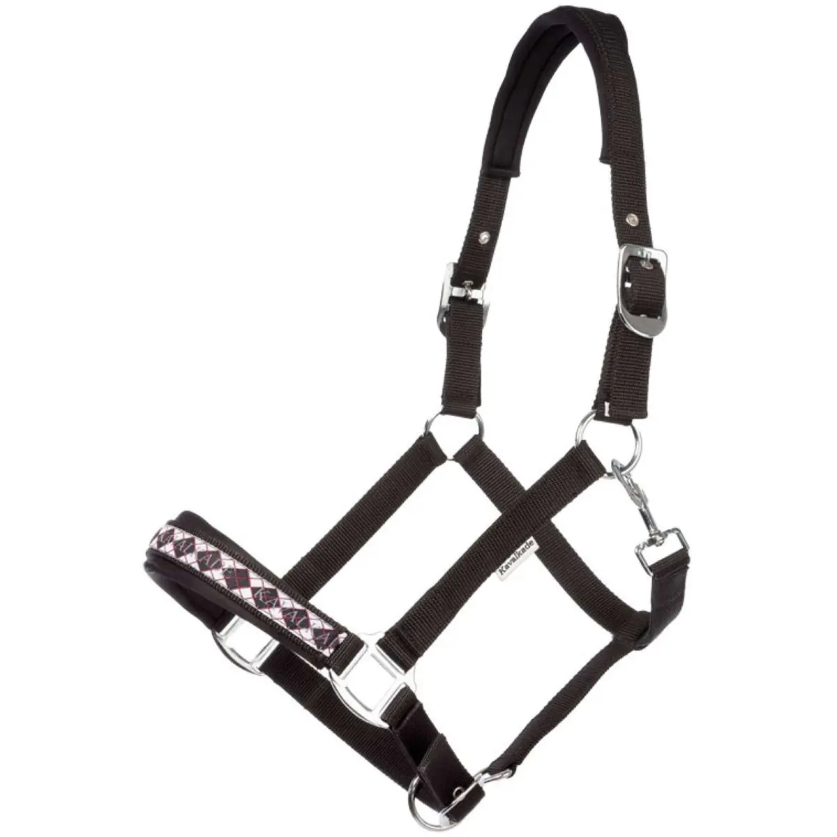 Kavalkade Perlon Halster Perlon Classic Zwart 1