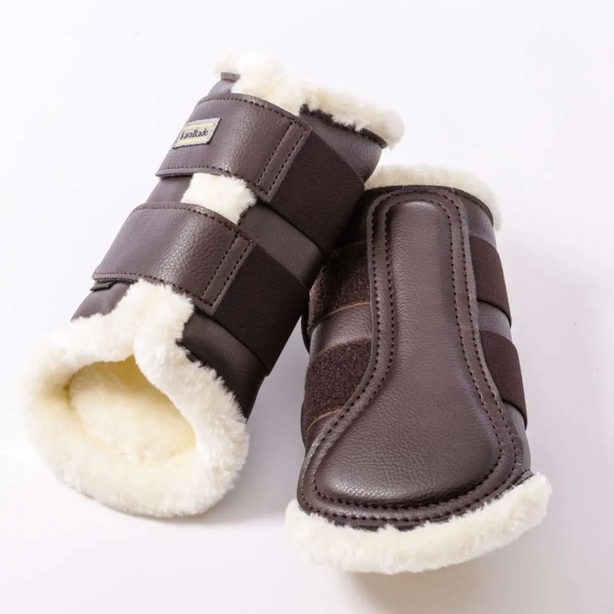 Kavalkade Dressage Boots Anatomic Faux Fur Bruin/Beige 1